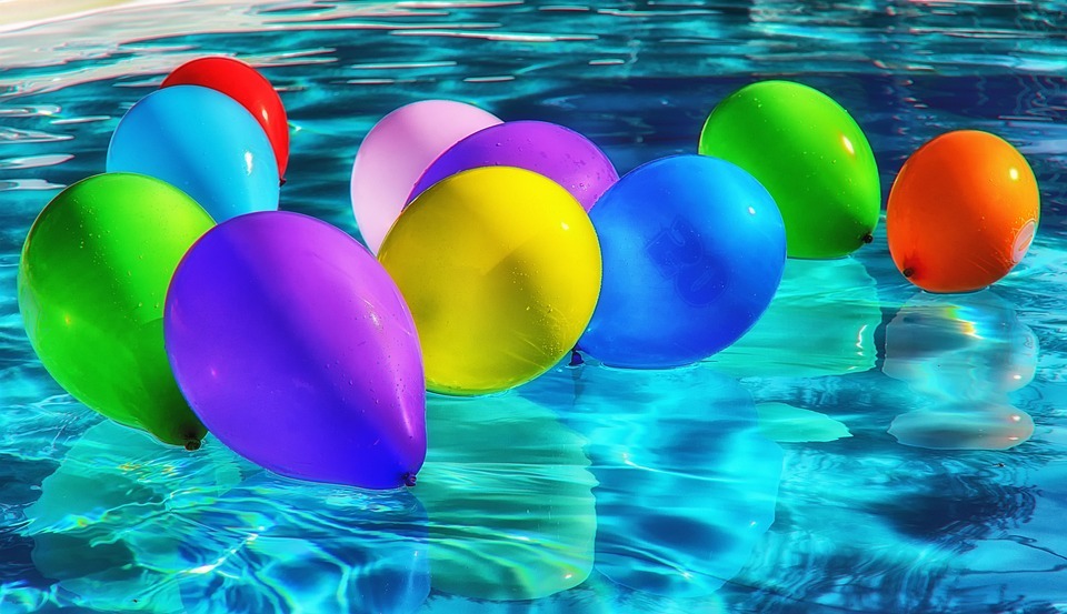 Kids Pool Birthday Game