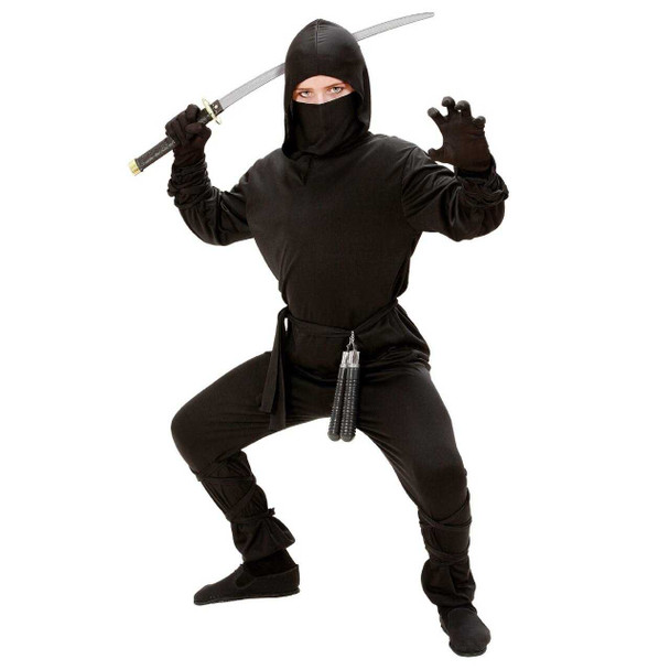 Black Kids Ninja Costumes