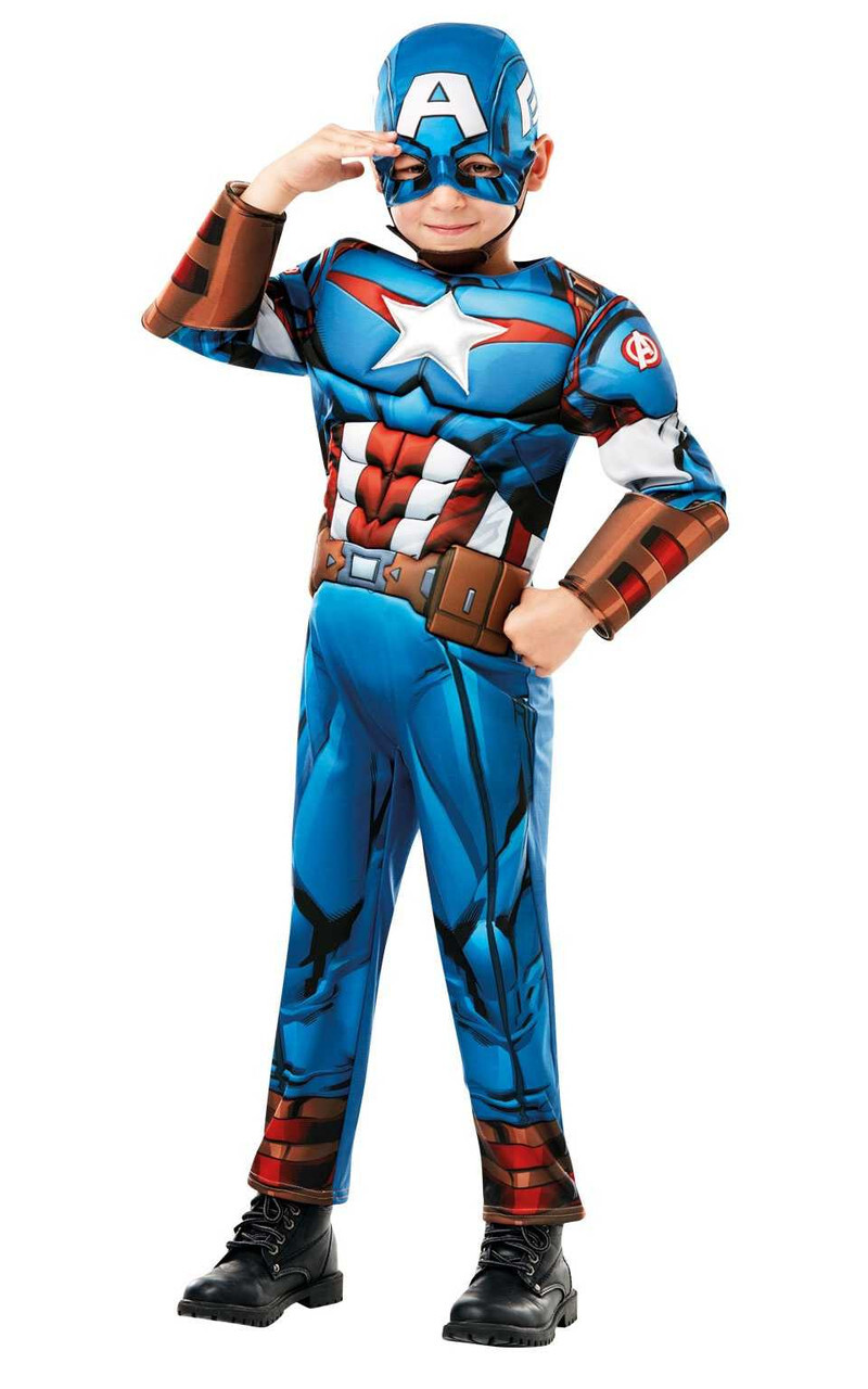 Deluxe Captain America Costume