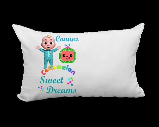 Personalised Cocomelon Jay Jay Pillow Case
