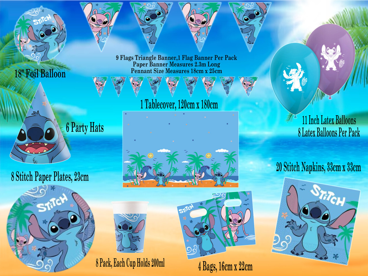 Lilo & Stitch Party Supplies